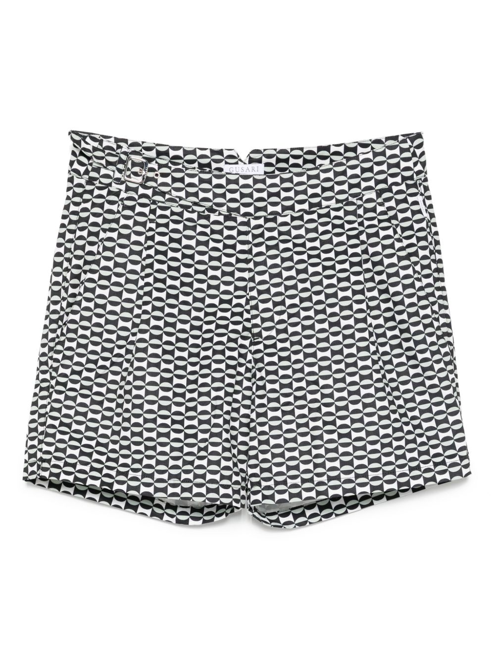 London printed swim shorts - Green