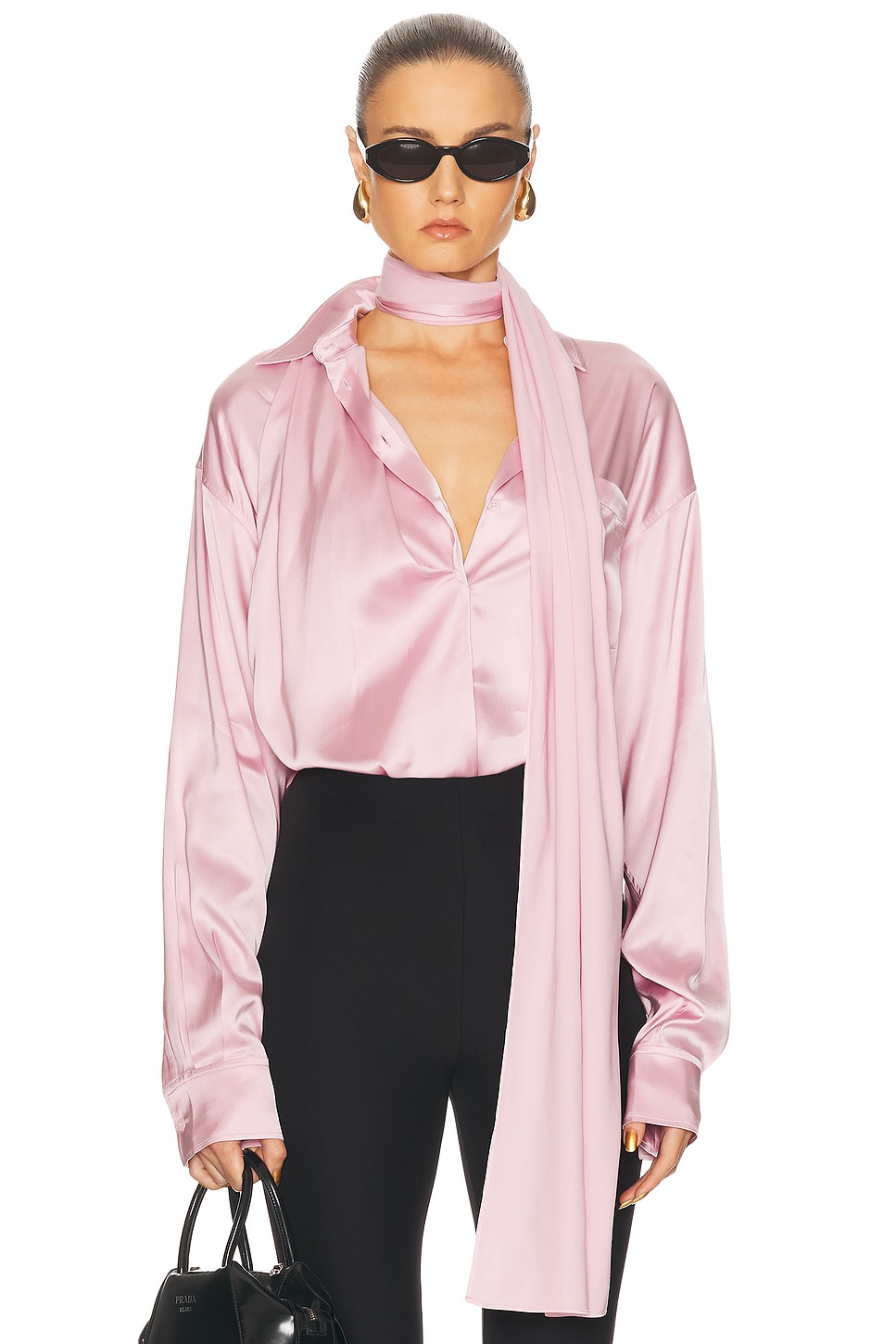 Acne Studios Sinton Top in Pastel Pink - Rose.  42 also in