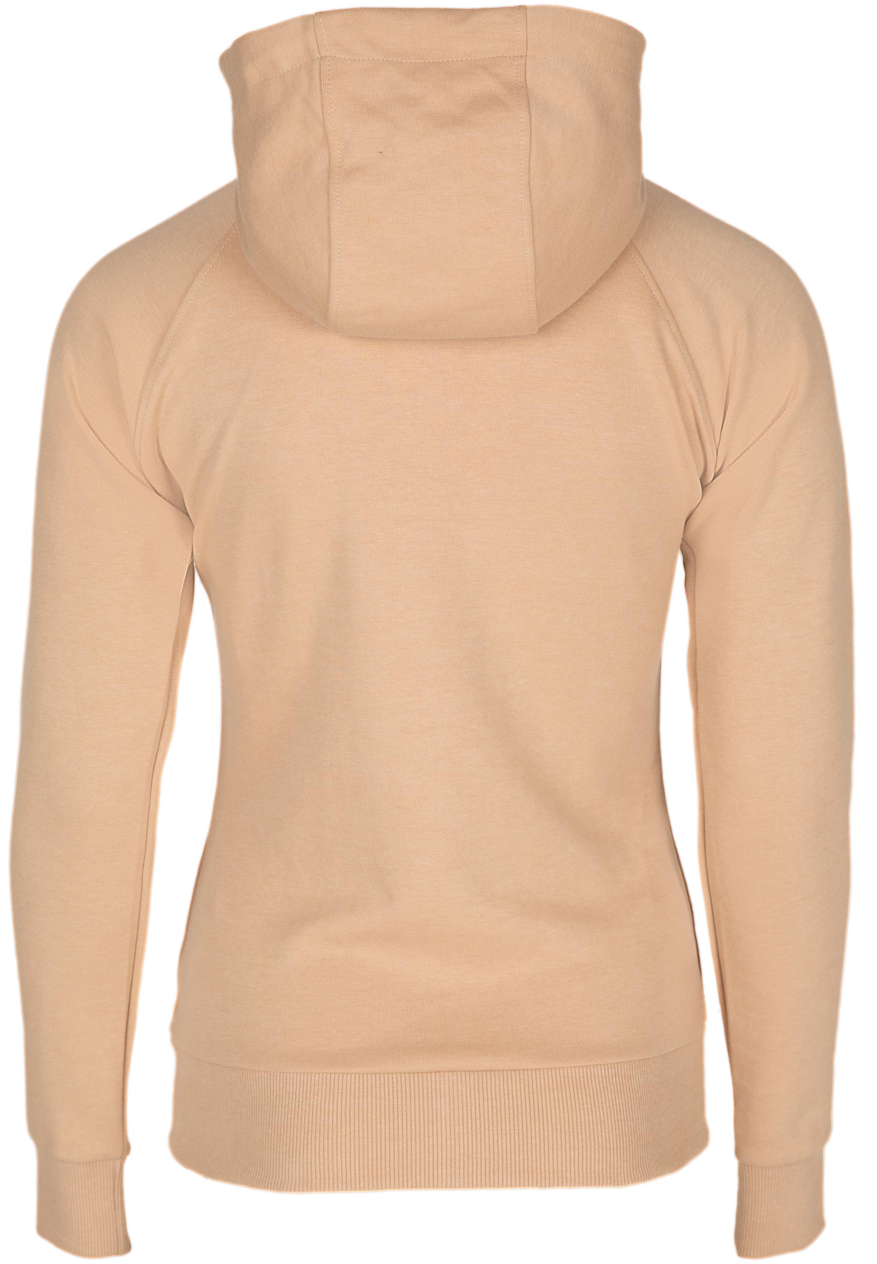 Marion Zipped Hoodie - Beige