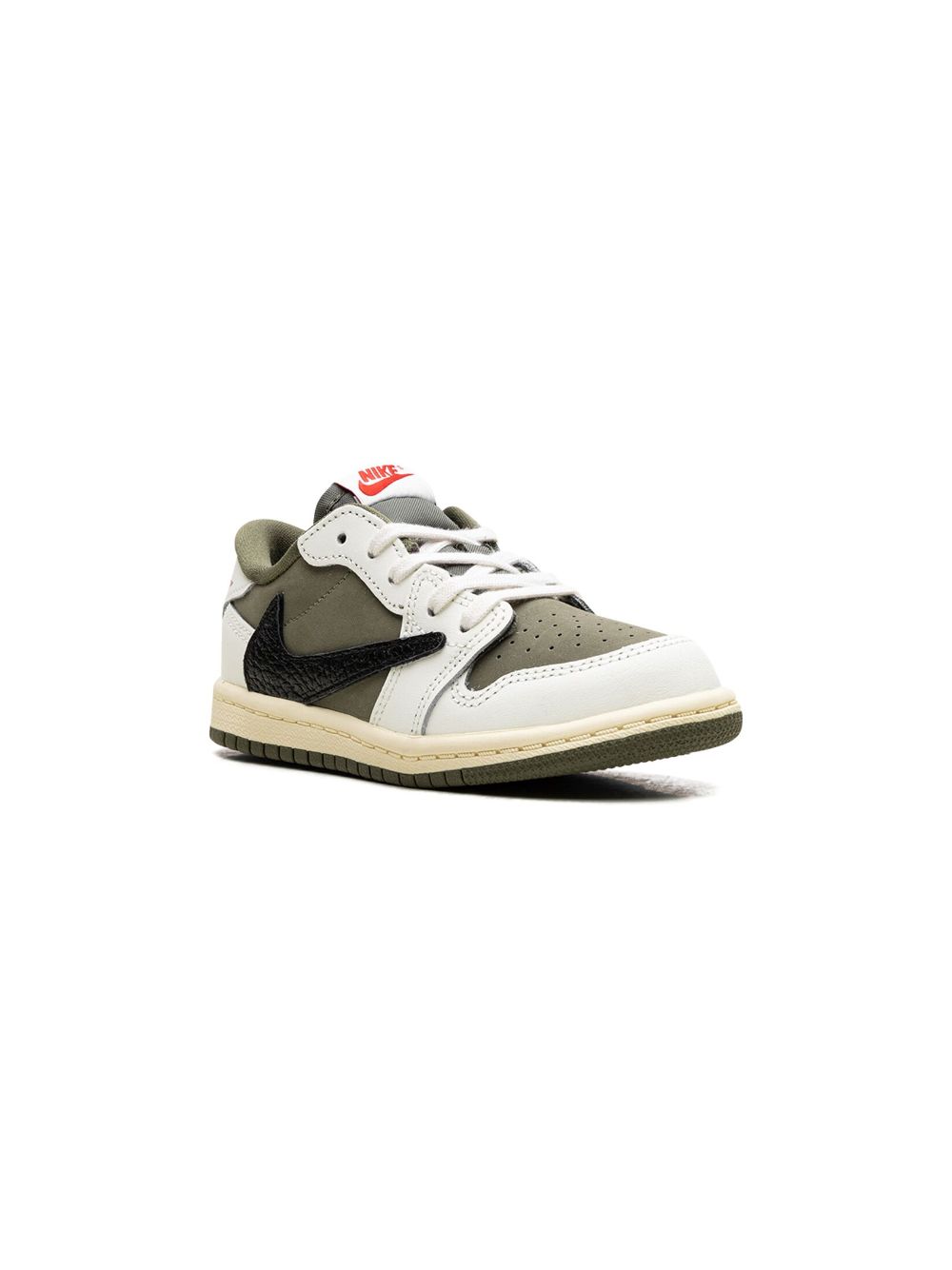 X Travis Scott Air Jordan 1 Retro Low OG "Medium Olive" sneakers - Green