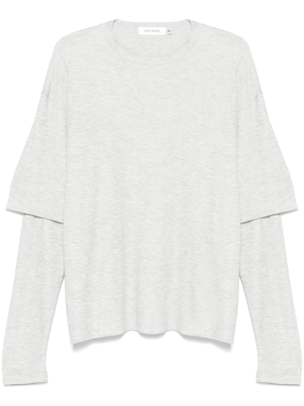 Layered T-shirt - Grey