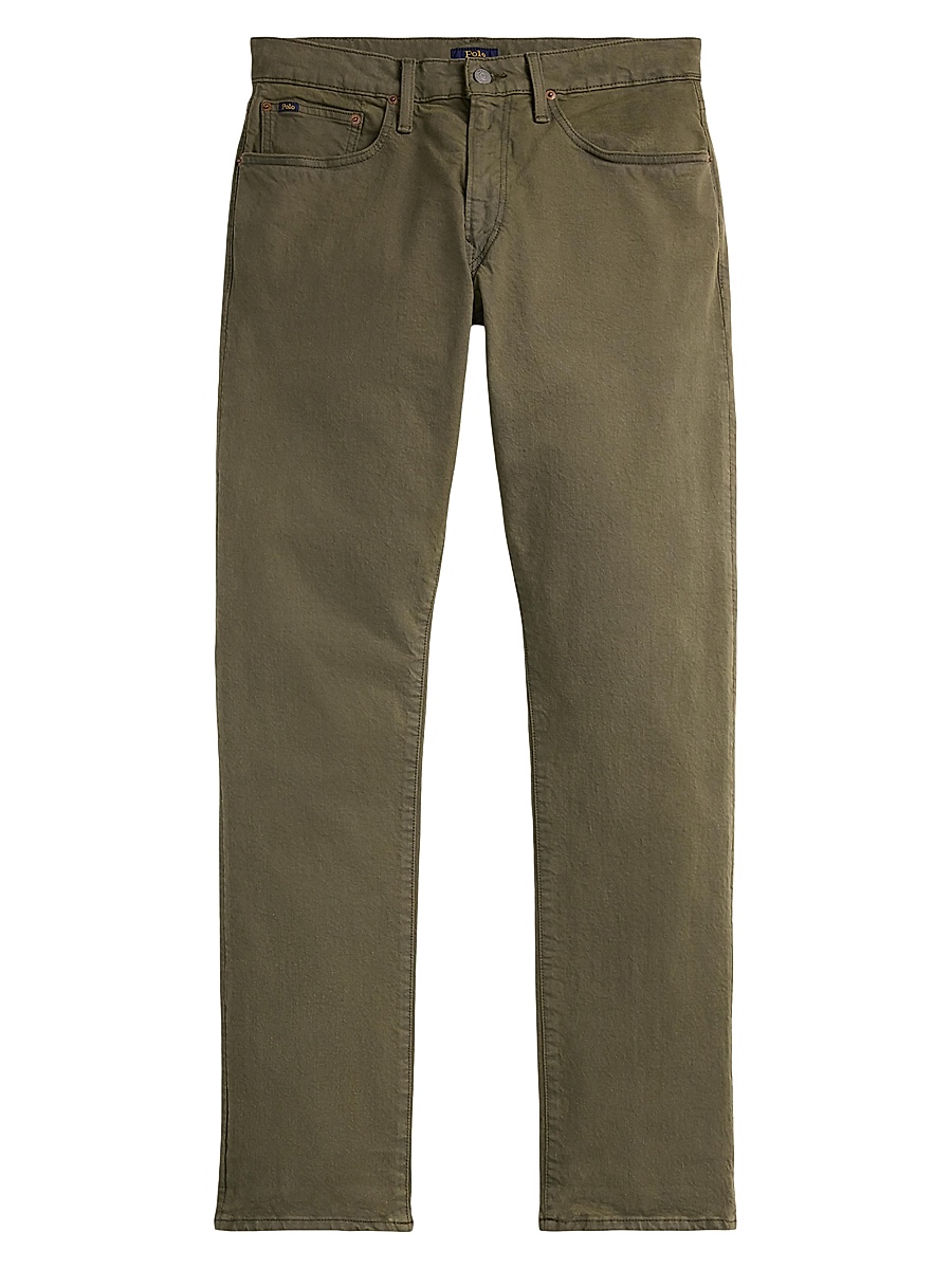 Men's Varick Slim-Straight Stretch Jeans - Outdoors Olive