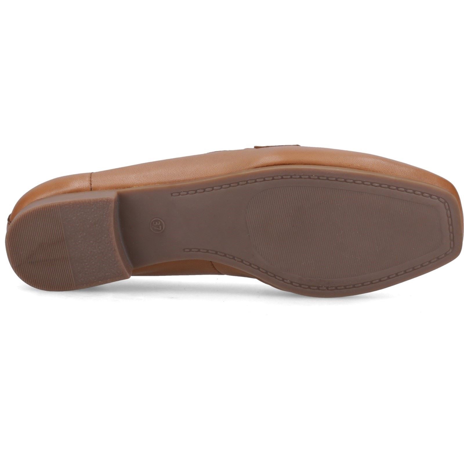 Hush Puppies Sutton Leather Women's Tan Loafer