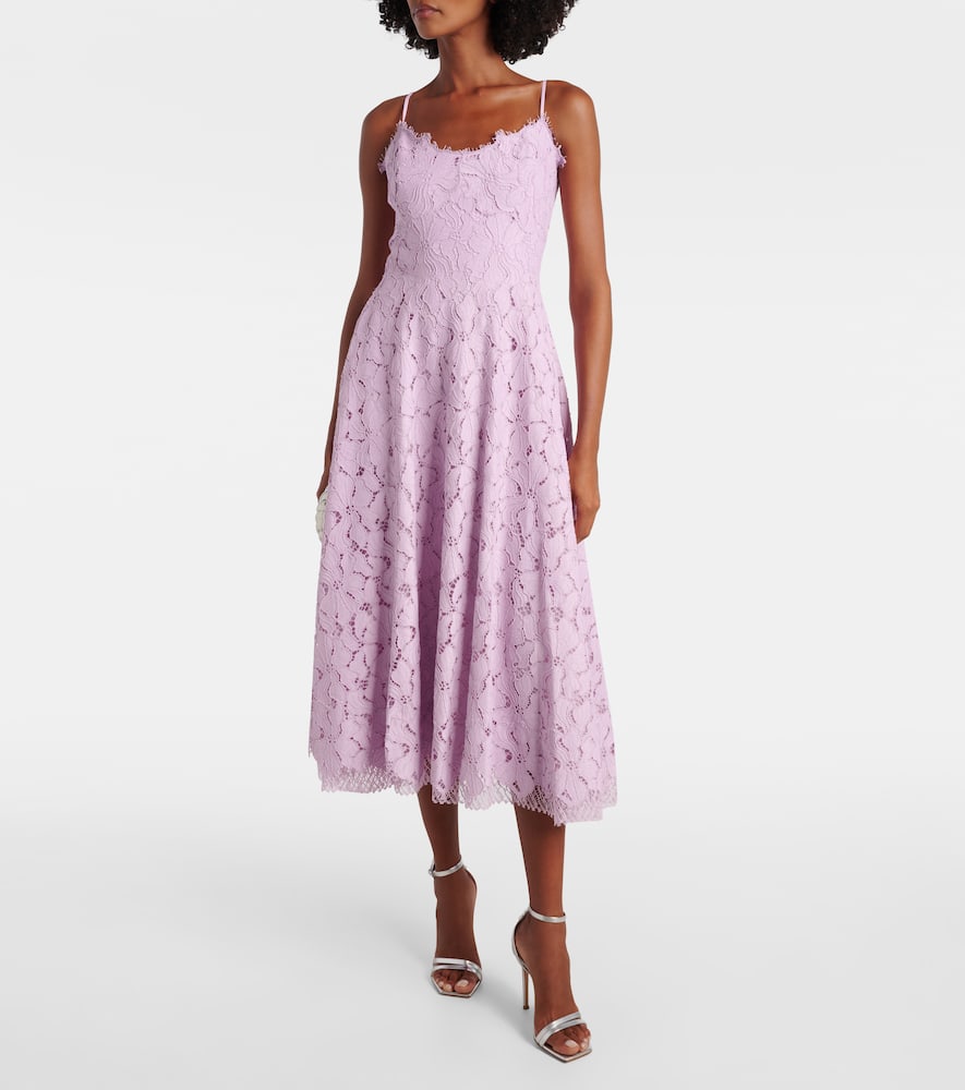 Julia lace midi dress