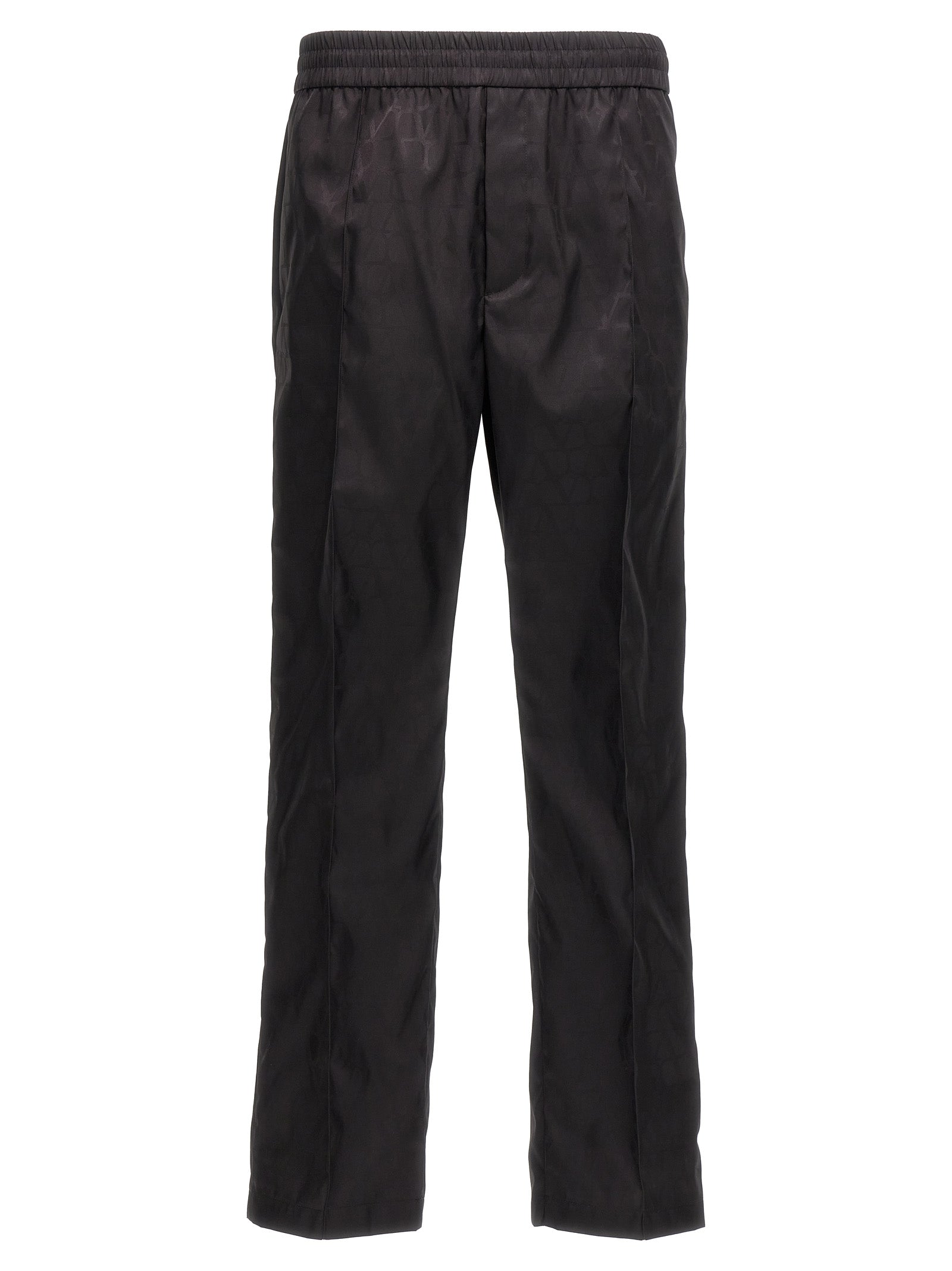 Polyamide Trousers — Black