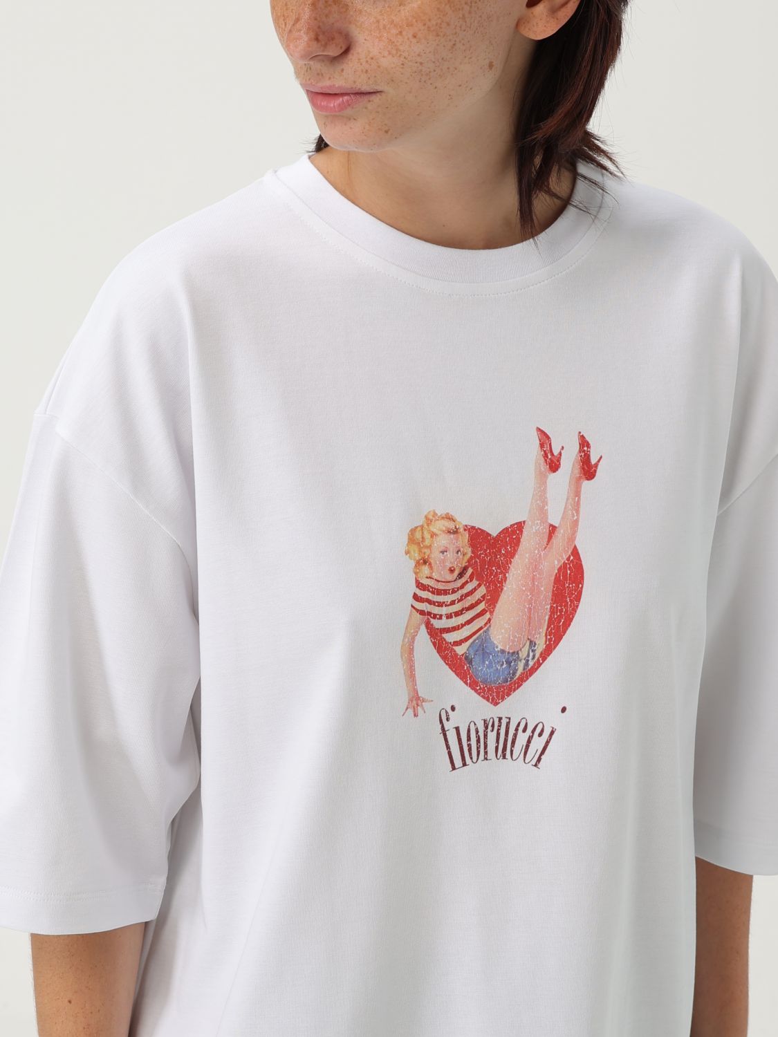 T-Shirt Woman color White