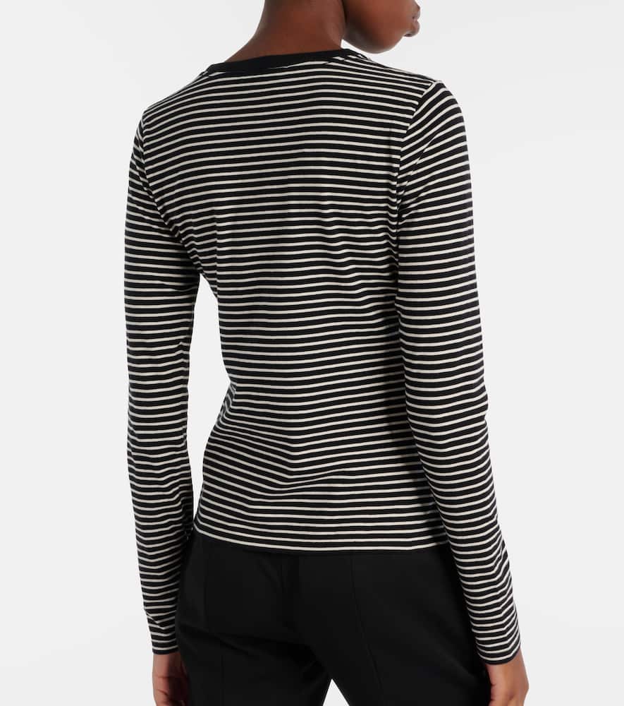 Simone striped cotton jersey T-shirt