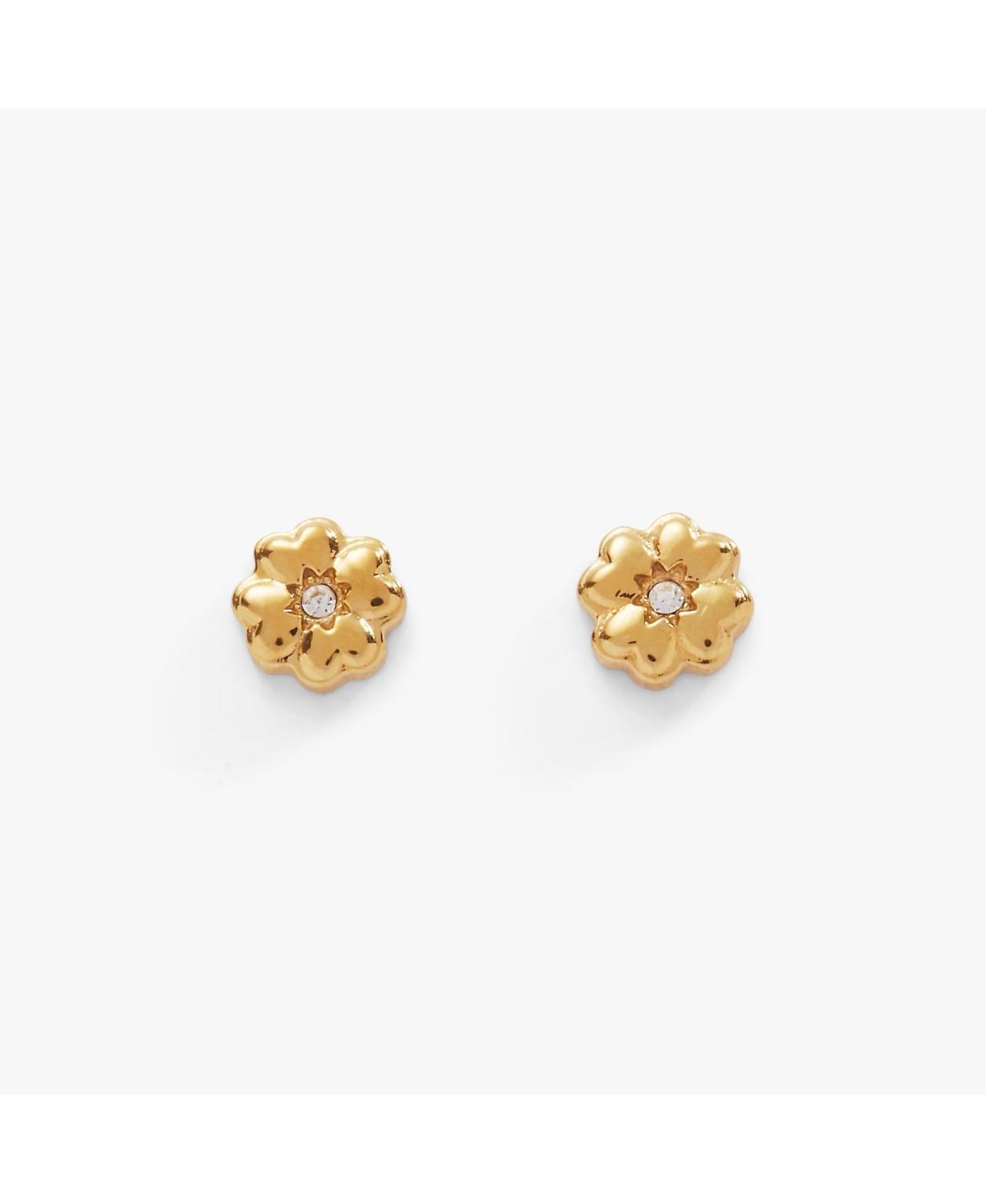 Clover Mini Studs - Gold