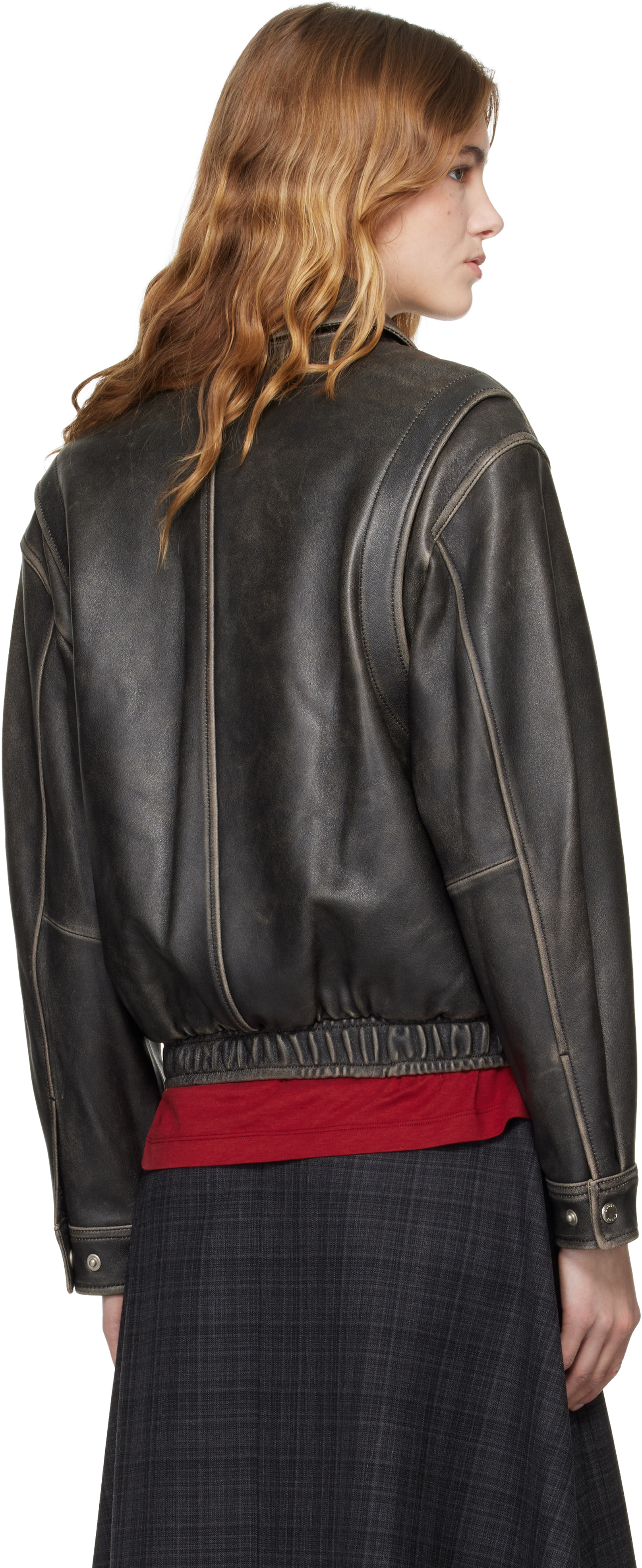 Black Drizzler Leather Jacket