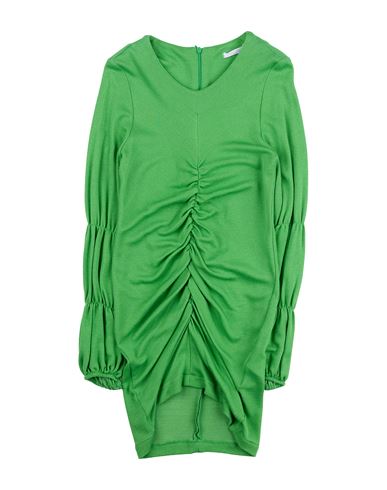 L:ú L:ú By Miss Grant Kid Girl Kids' dress Green Size 14 Viscose, Polyester, Elastane