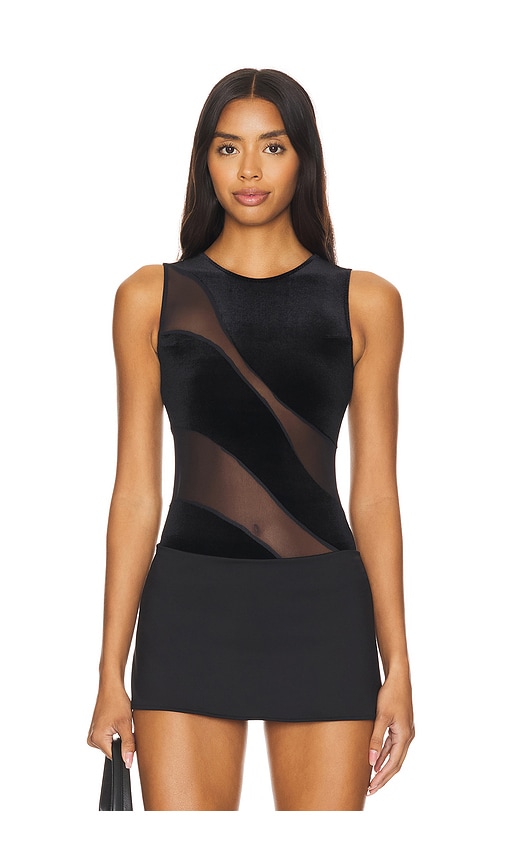 Undress Code BODY NIGHT CREATURE en Black.  S. Also en L