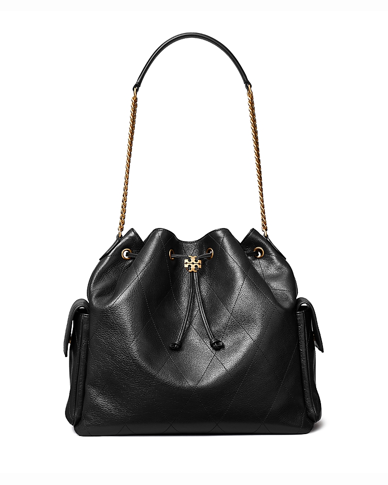 Charlie Large Quilted Leather Shoulder Bag