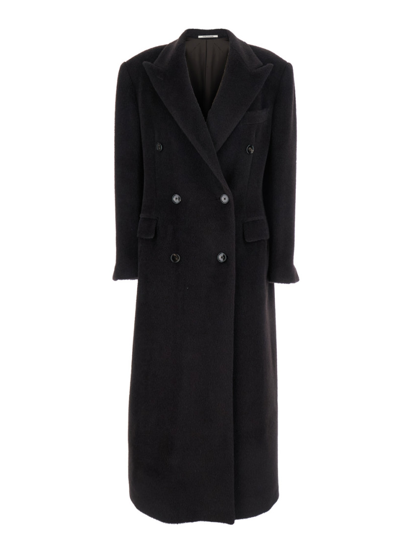 Double Breasted Long Coat New