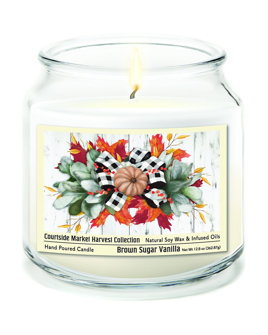 Harvest Collection Swag Brown Sugar Vanilla Soy Wax Candle