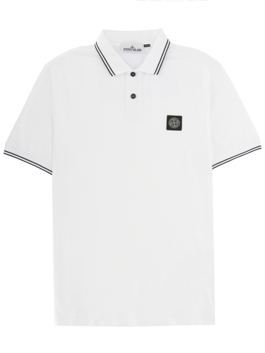 Stone Island - logo polo shirt