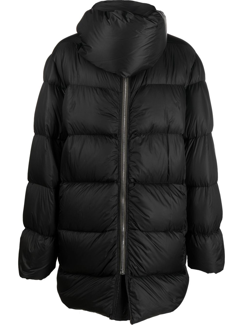Hooded padded jacket - Black