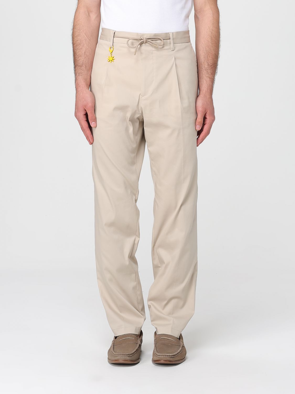 Pants MANUEL RITZ Men color Beige
