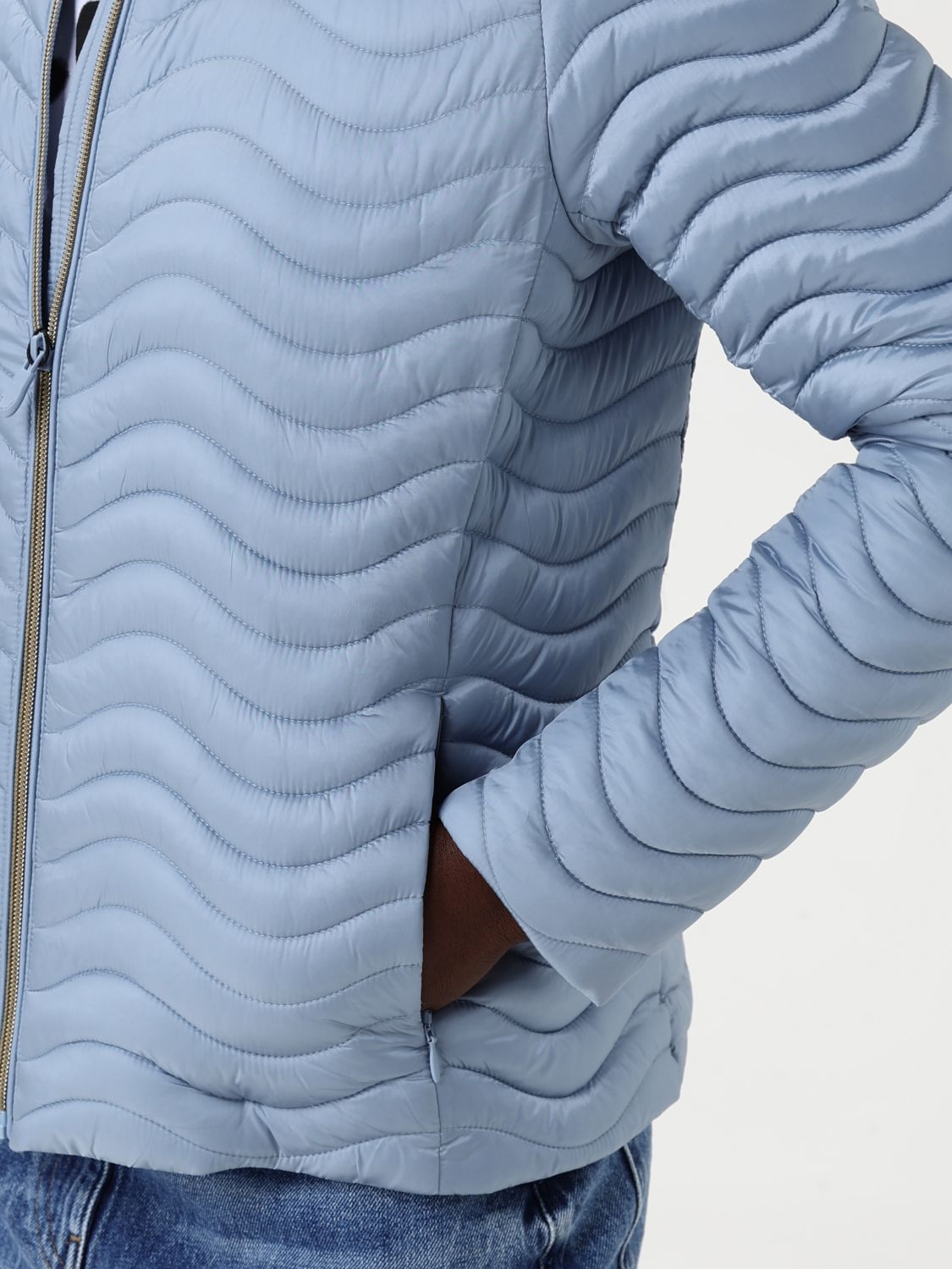 Jacket Woman color Gnawed Blue