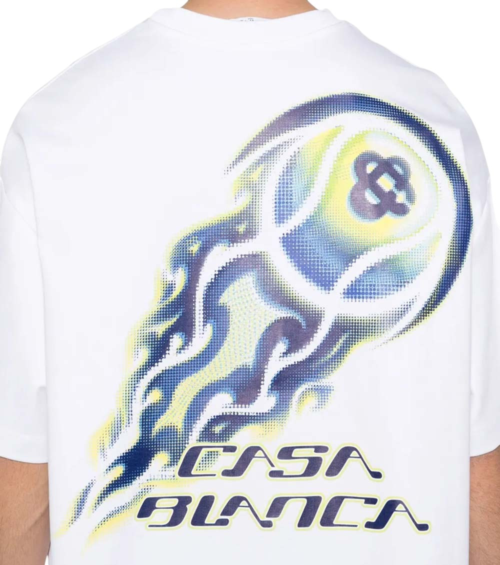 Flaming Tennis Ball T-Shirt