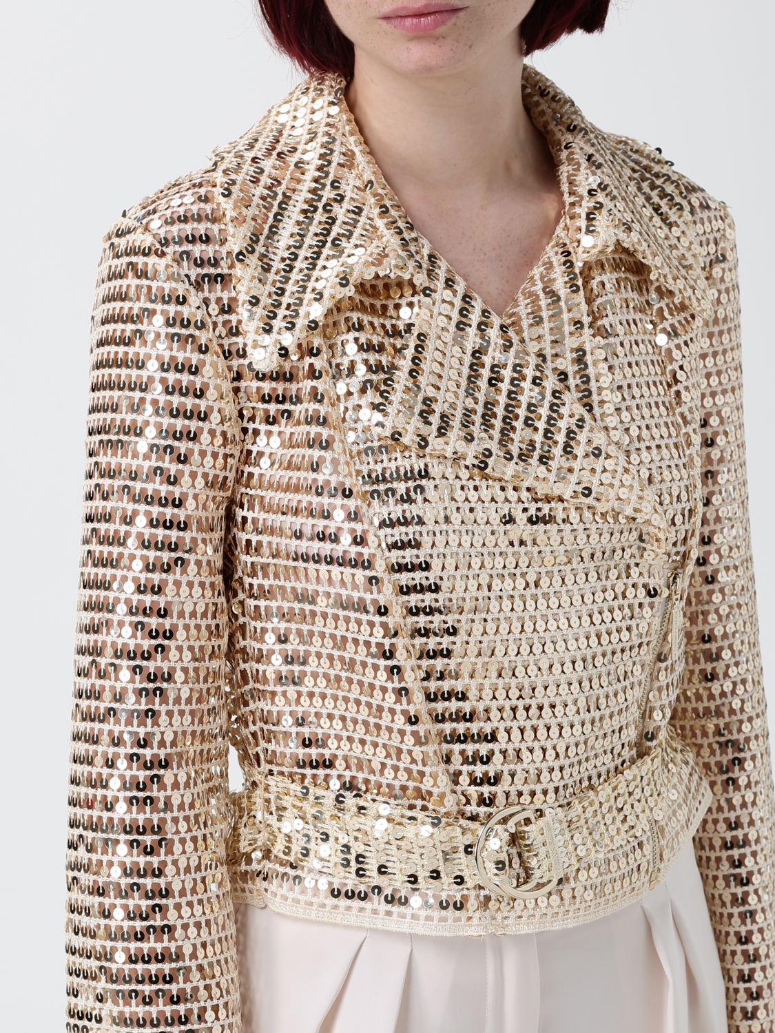 Jacket Woman color Gold