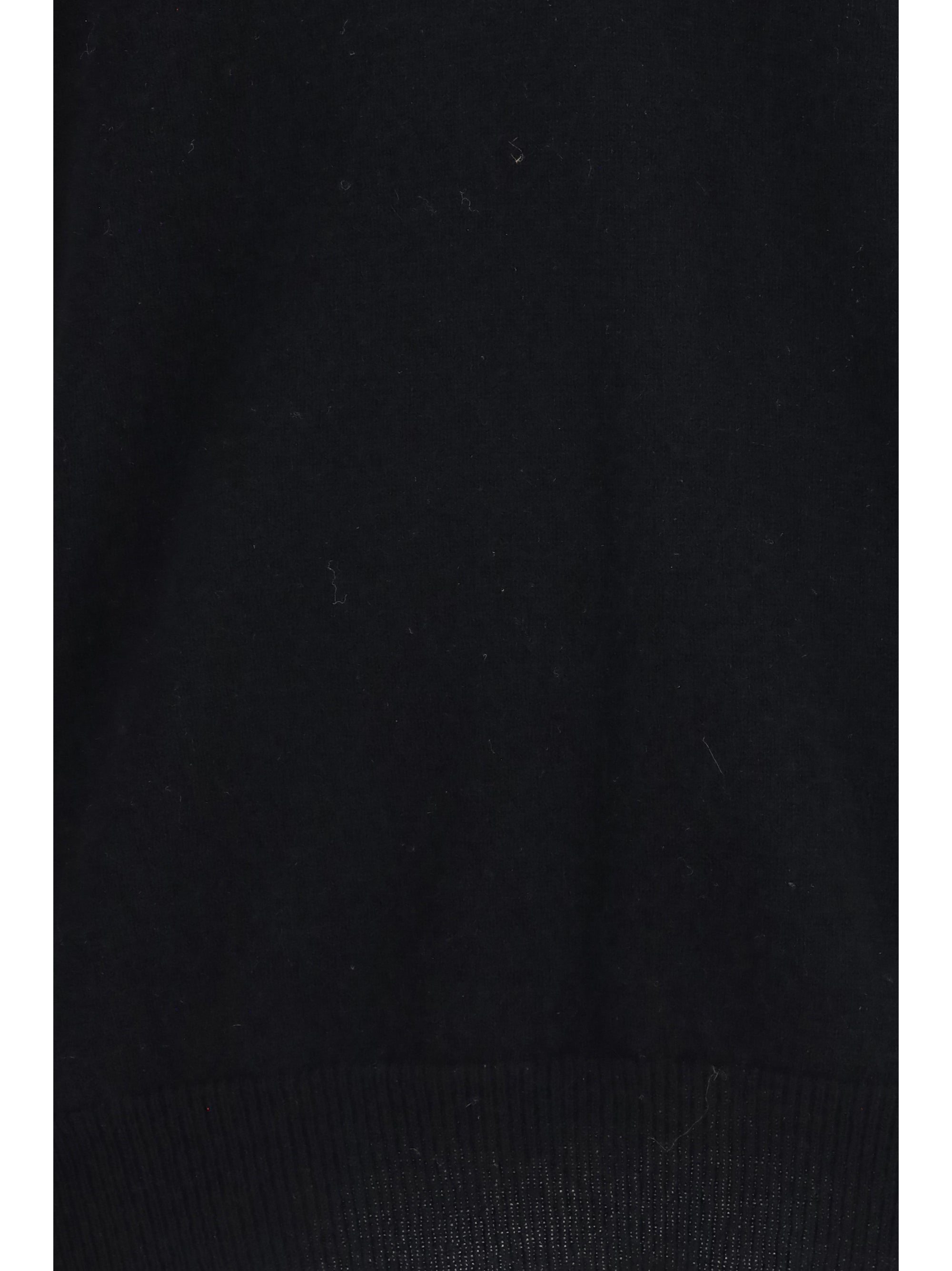 Pure Cashmere Sweater — Black