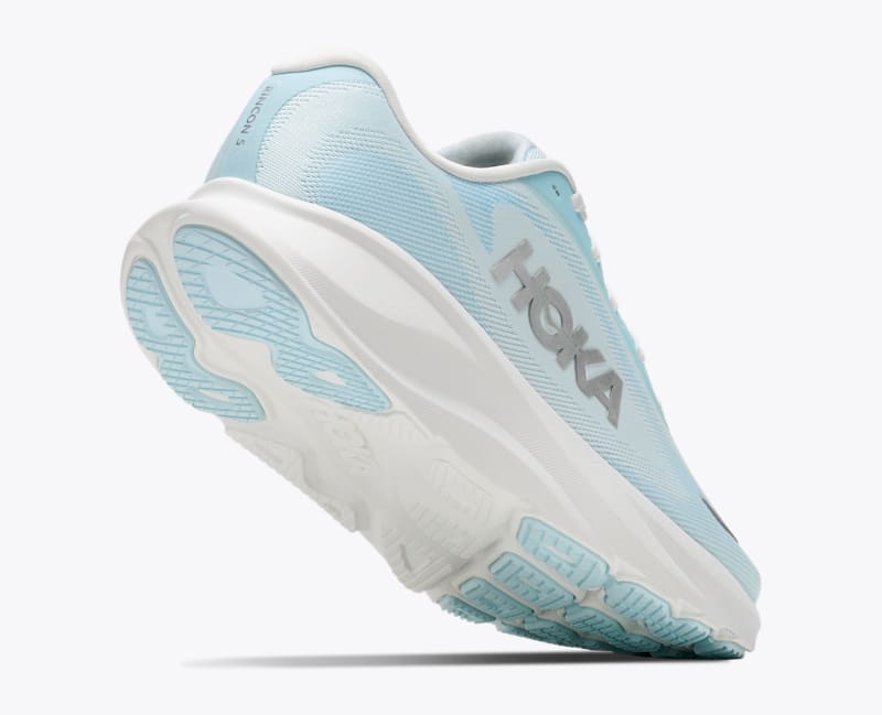 HOKA Women's Rincon 5 Shoes in Glimmering Blue/Silver