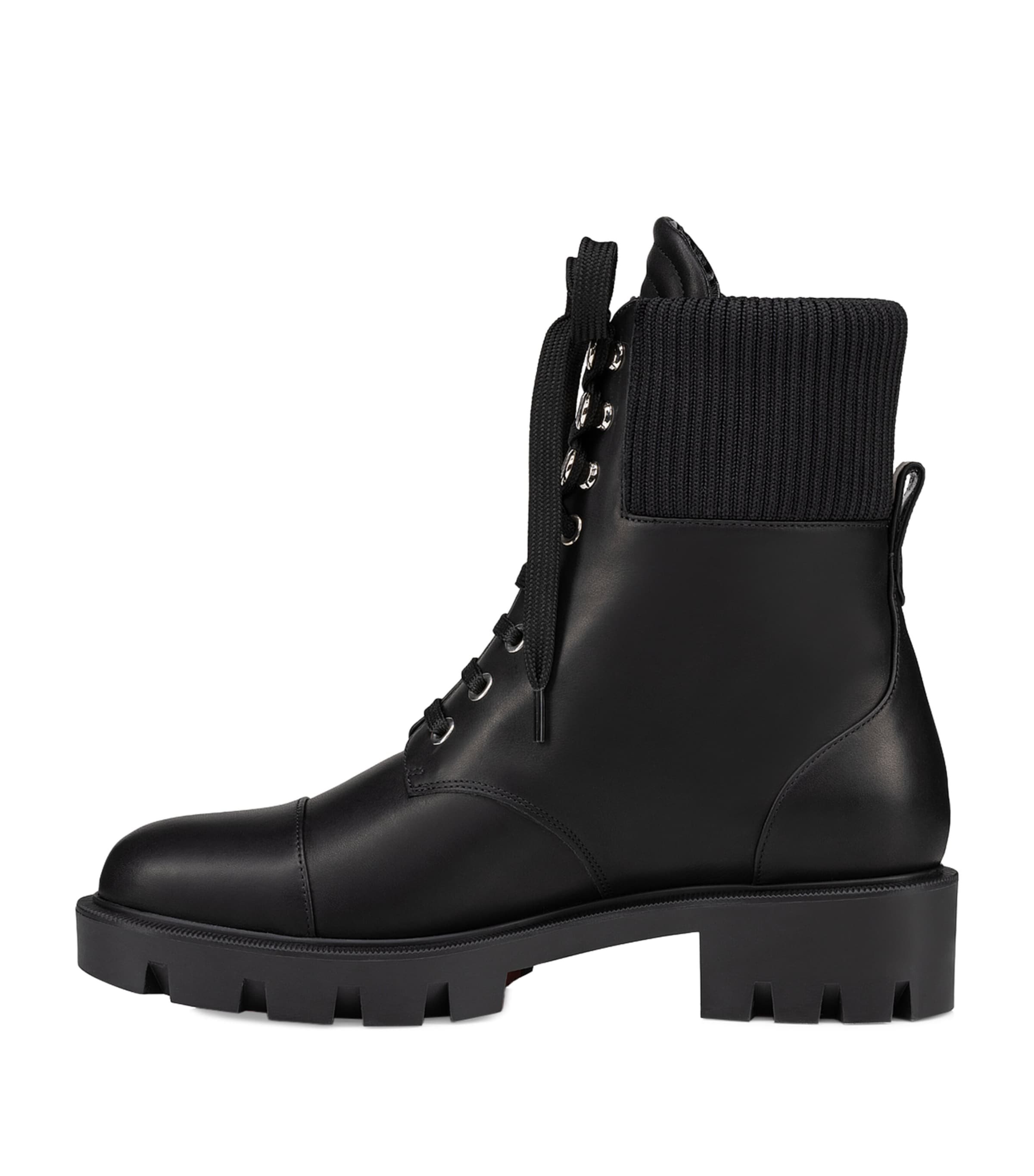 En Hiver Leather Biker Boots