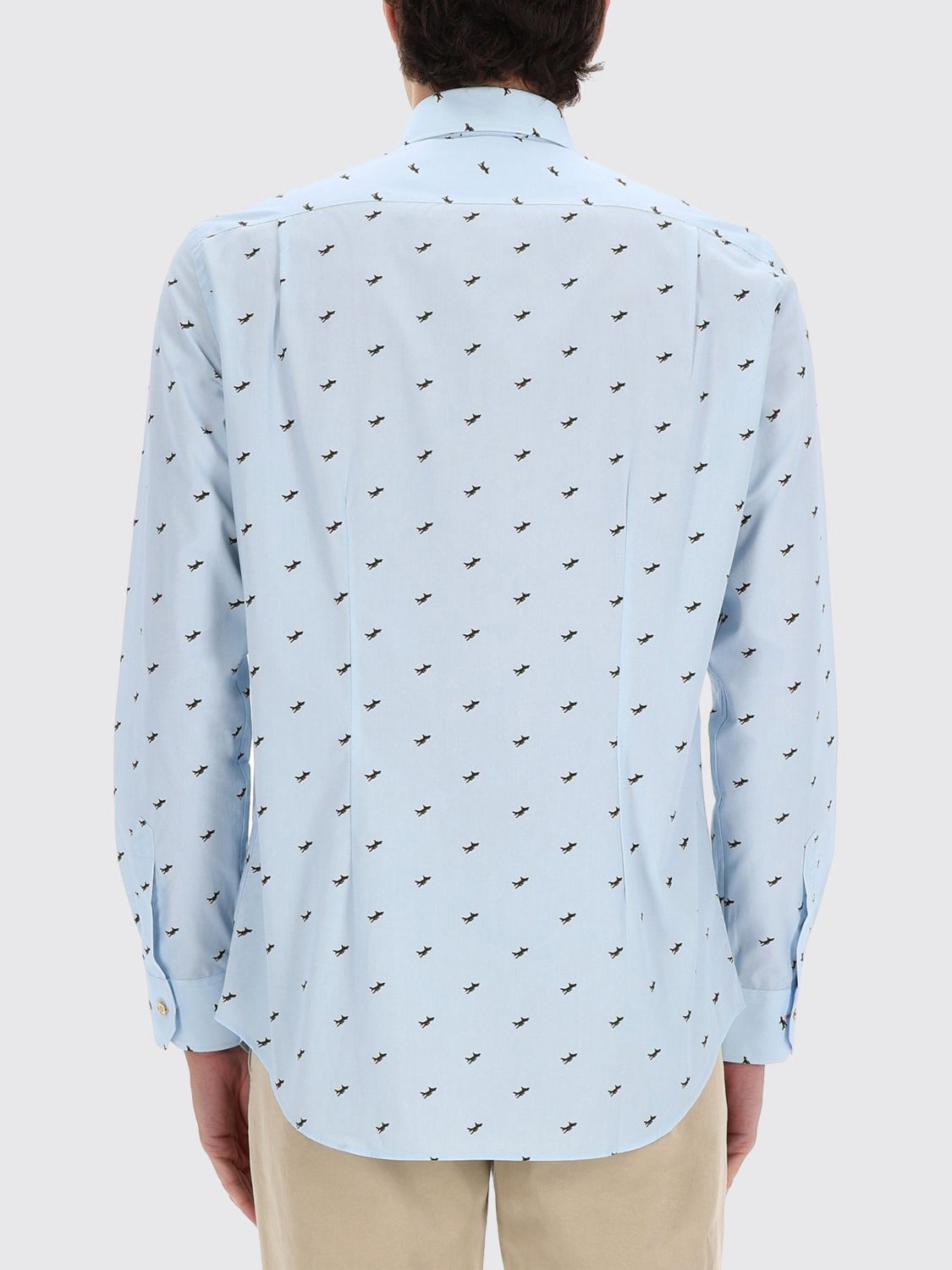 Shirt Men color Blue