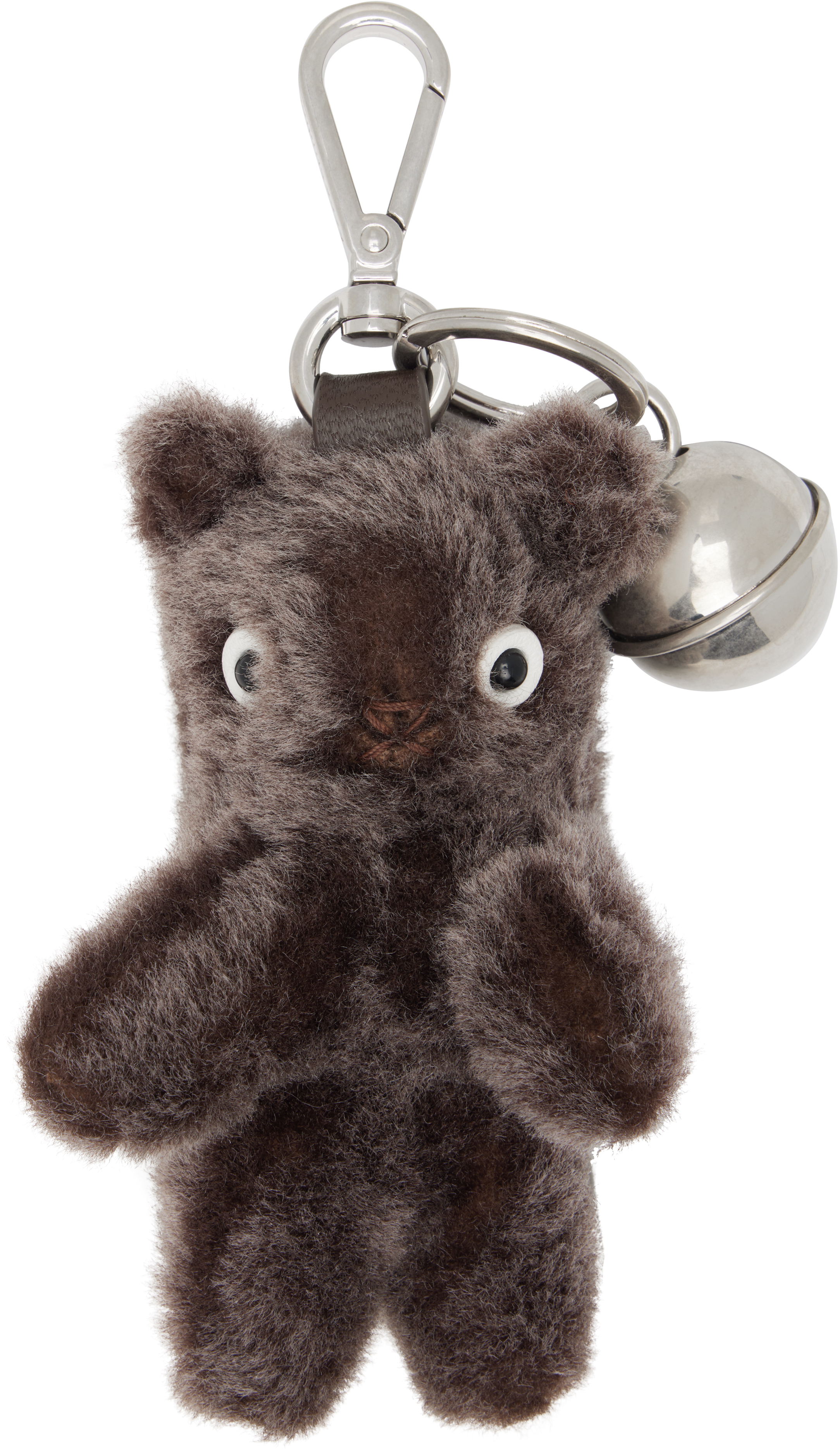 Brown Teddy Bear Keychain