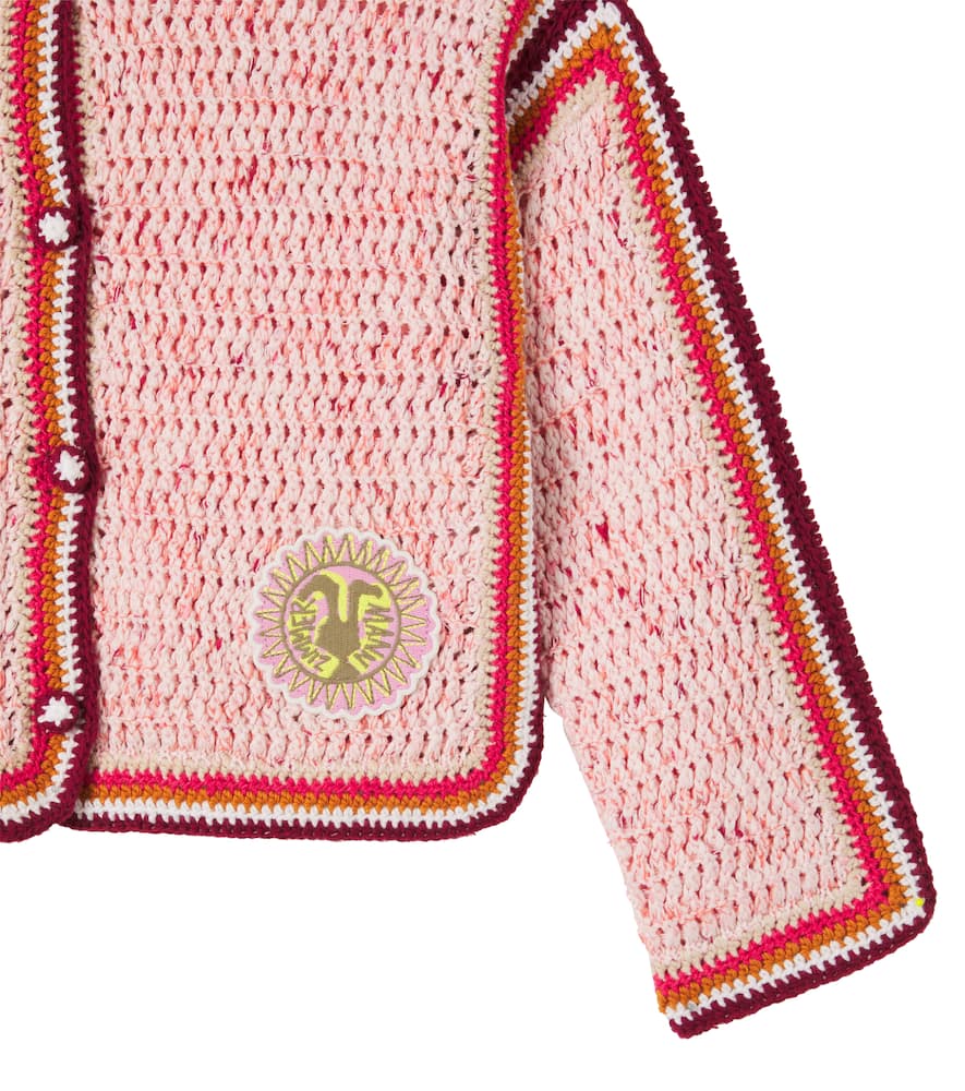 Awaken cotton-blend cardigan