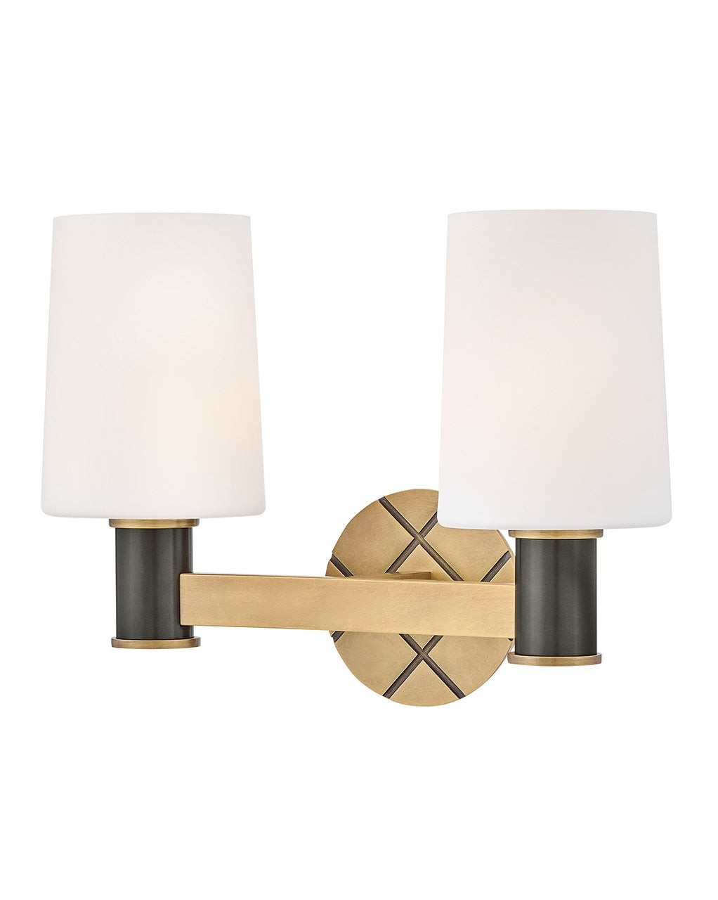Heritage Brass LED Bathroom Vanity Light from the Declan Collection