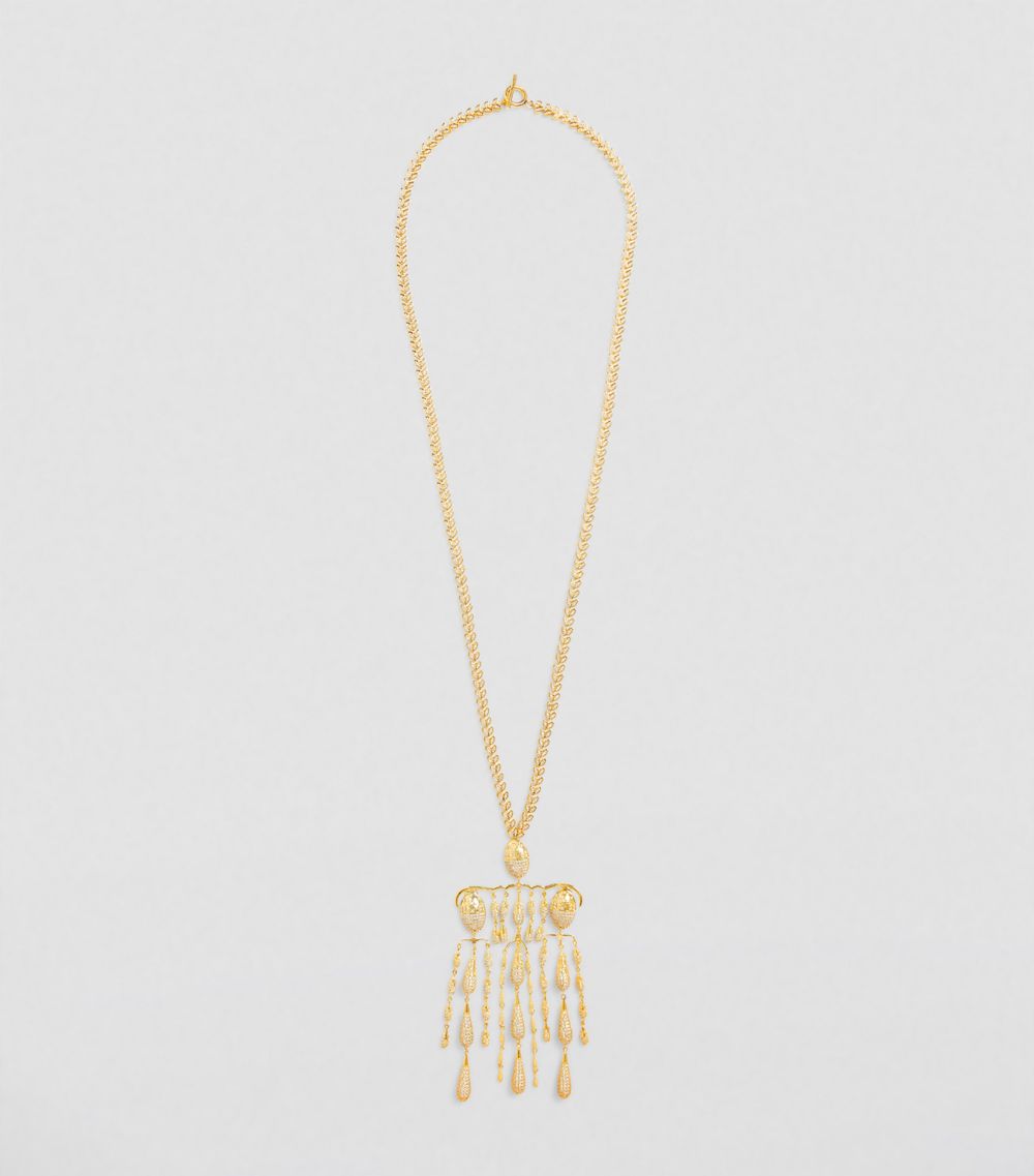Gold-Plated Midnight Necklace