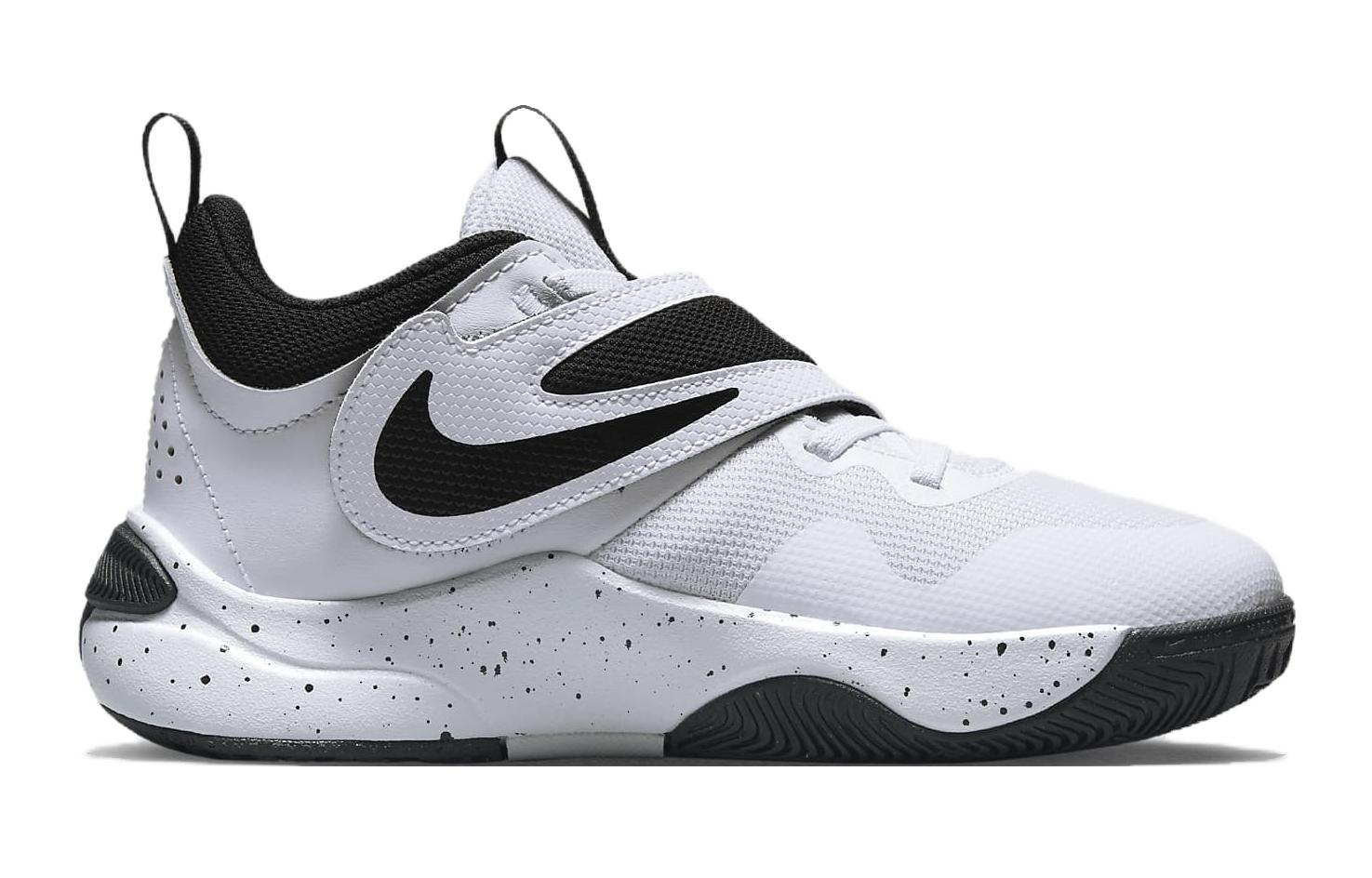 (GS) Team Hustle D 11 Basketball Shoes 'White Black'