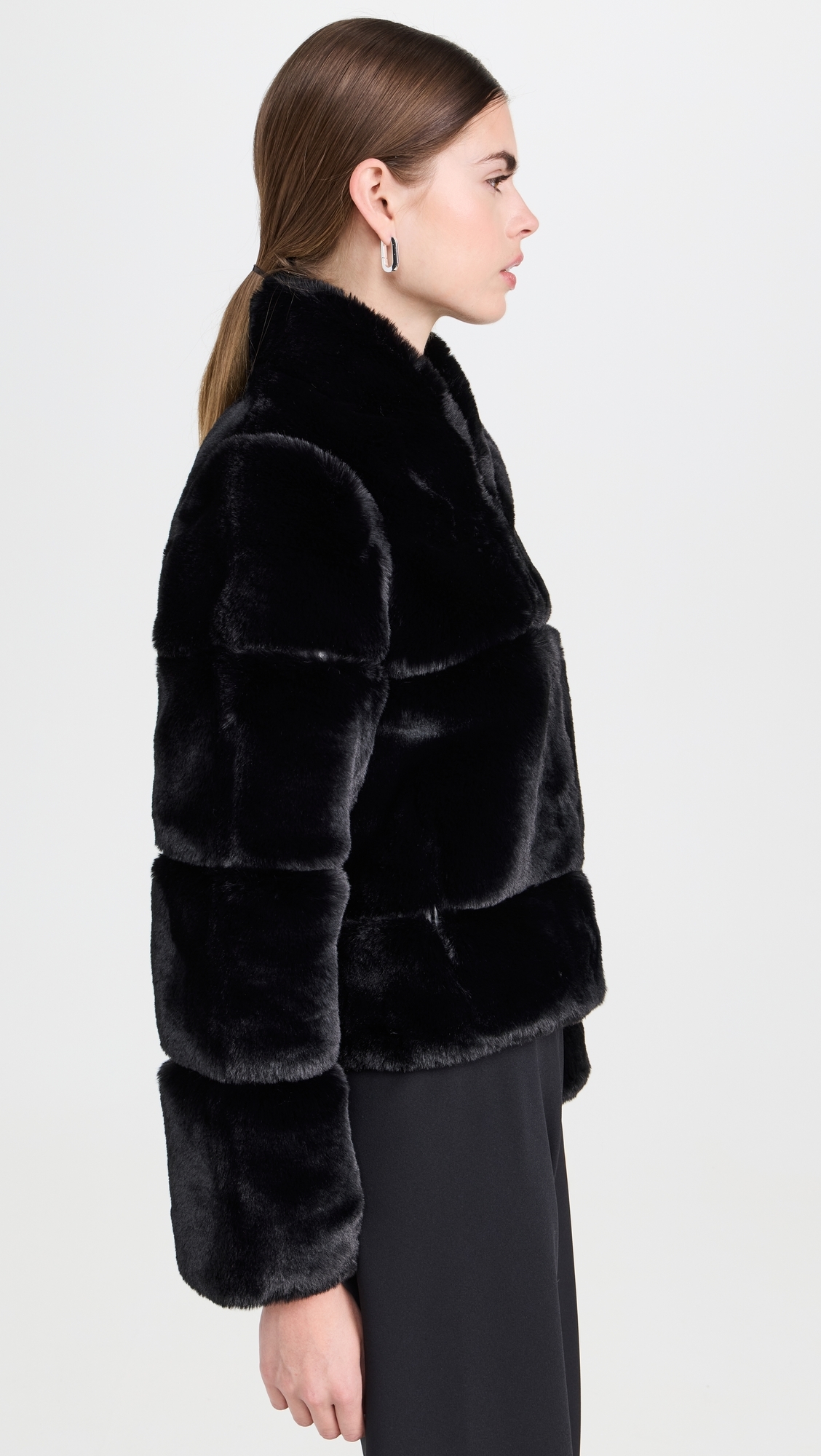 Sai Short Coat Noir