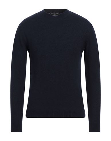 Lab Man Sweater Navy Size L Merino Wool, Polyamide, Cashmere