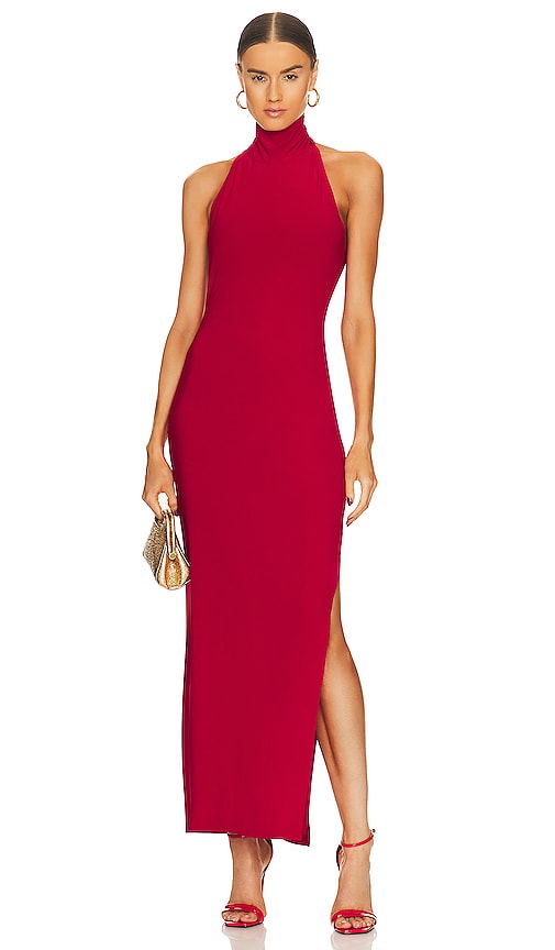 Norma Kamali ABENDKLEID in Red. Größe XS. Also in L, M, S