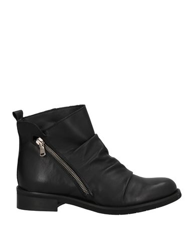 Woman Ankle boots Black Size 7 Leather