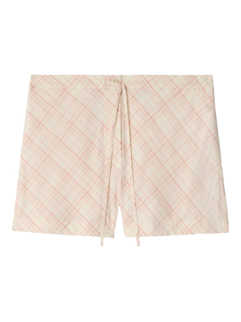 Checked shorts - Neutrals