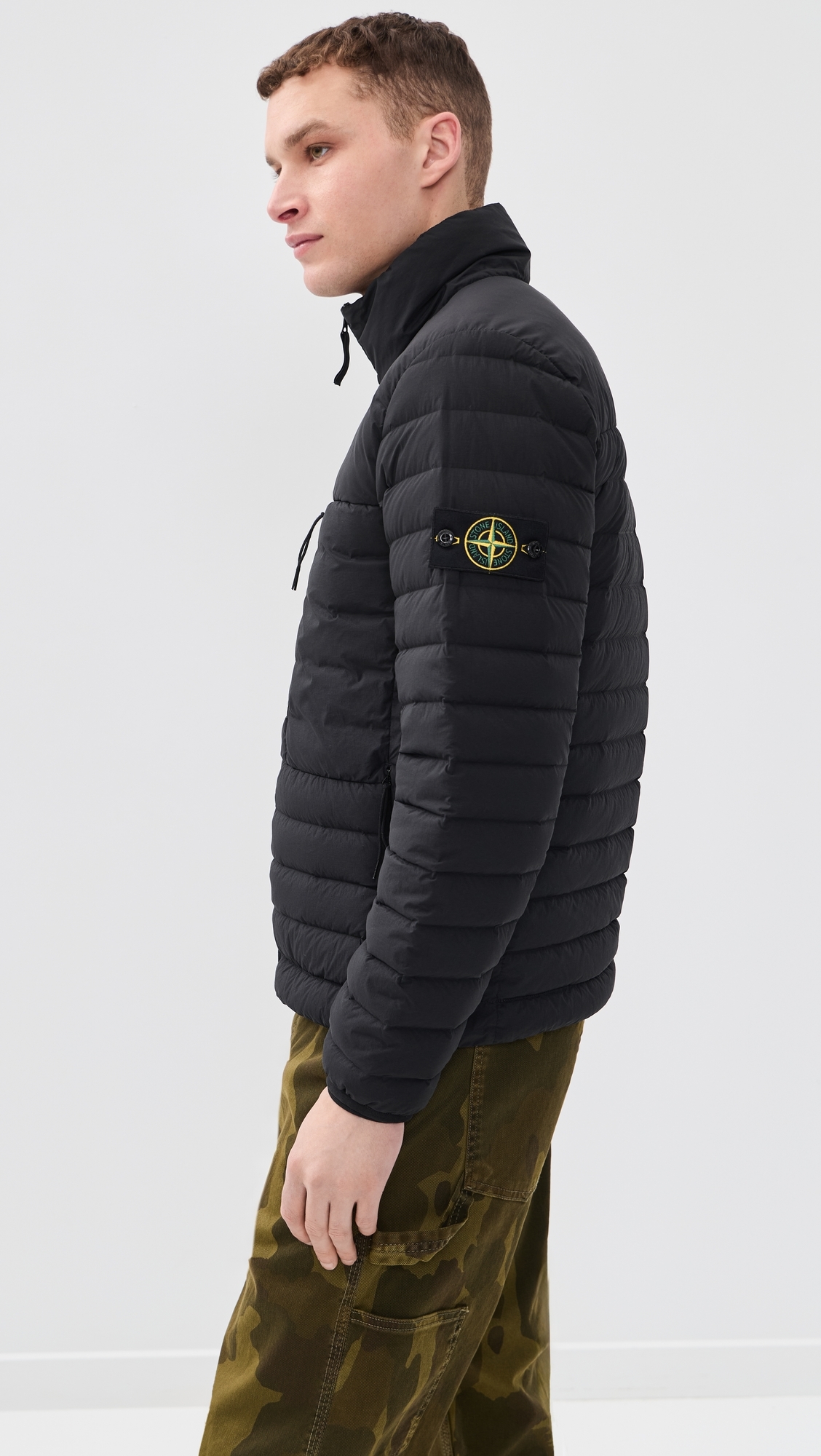 Nylon Down Jacket Black