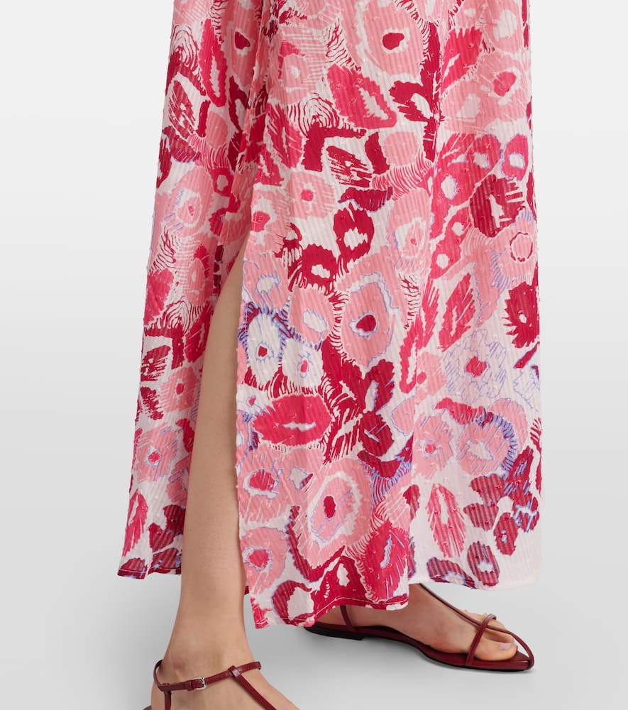 Chiara floral cotton maxi dress