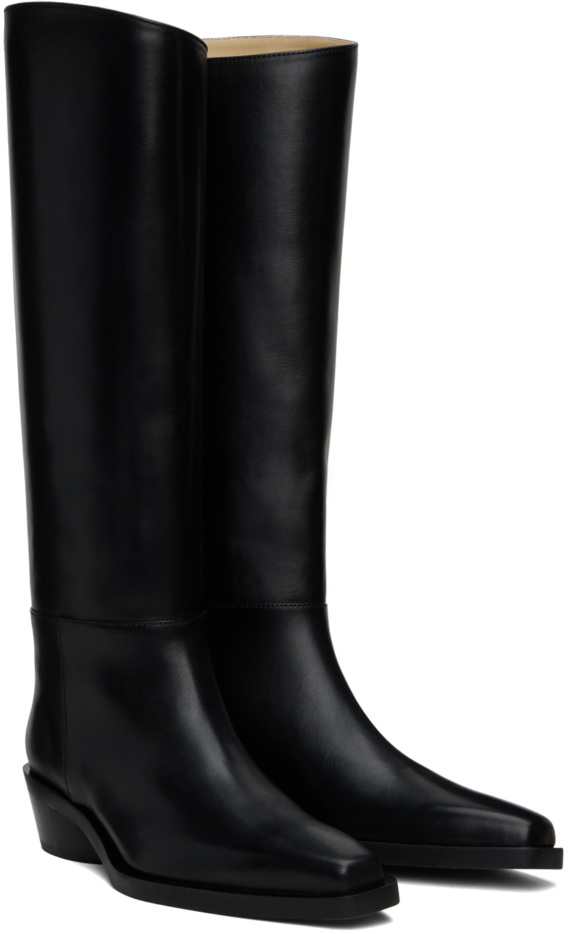 Proenza Schouler Black Bronco Boots