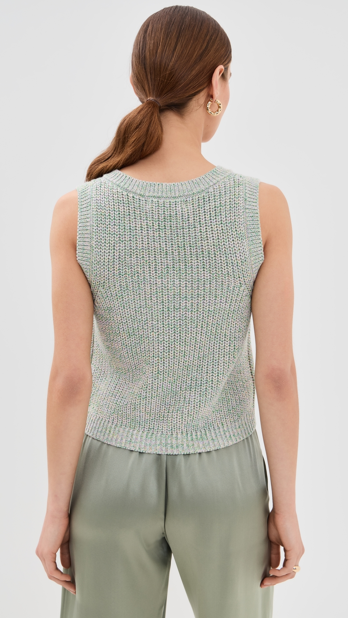 Sablyn Lili V Neck Tank Shell Multi 