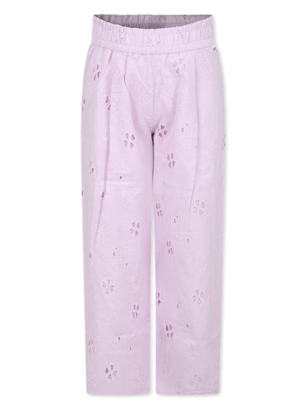 Ami broderie-anglaise trousers - Pink