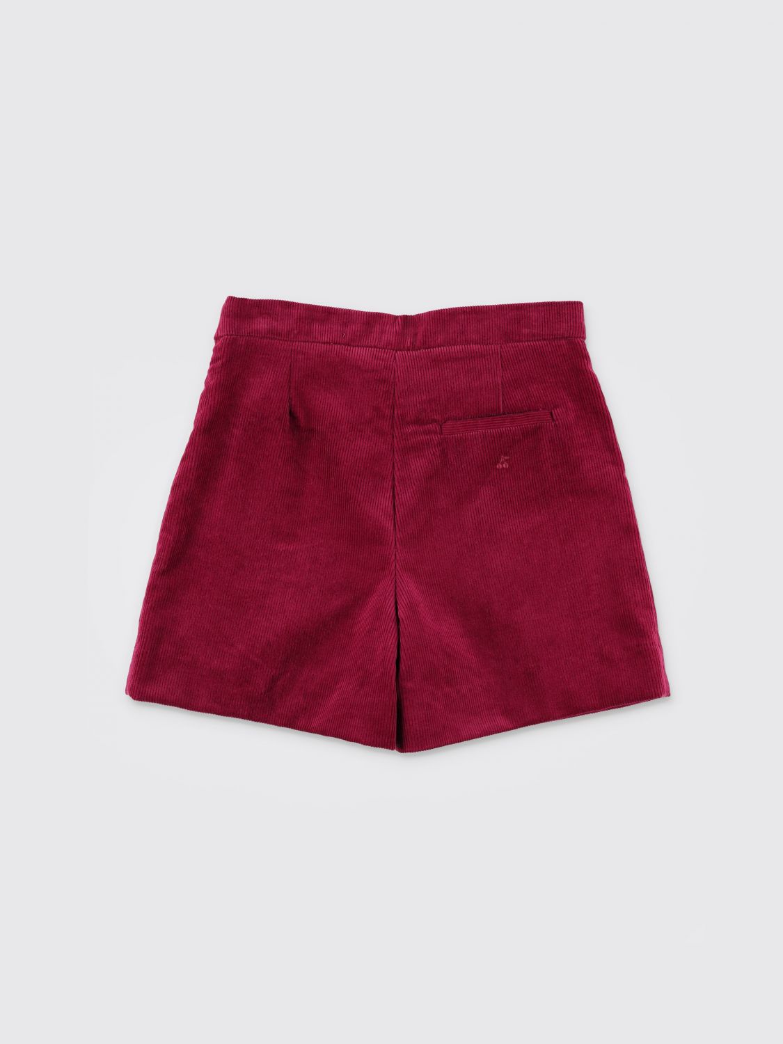 Shorts Kids color Burgundy