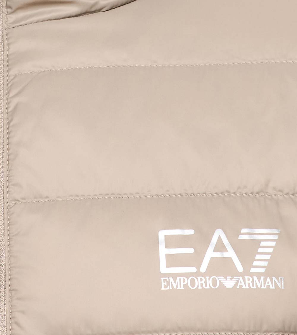 Beige Hood Jacket