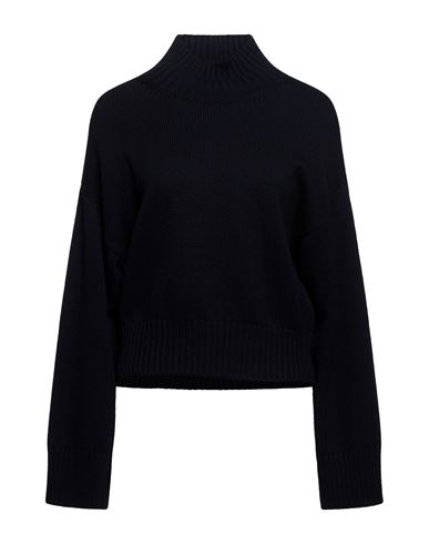Woman Turtleneck Navy Size 10 Merino Wool