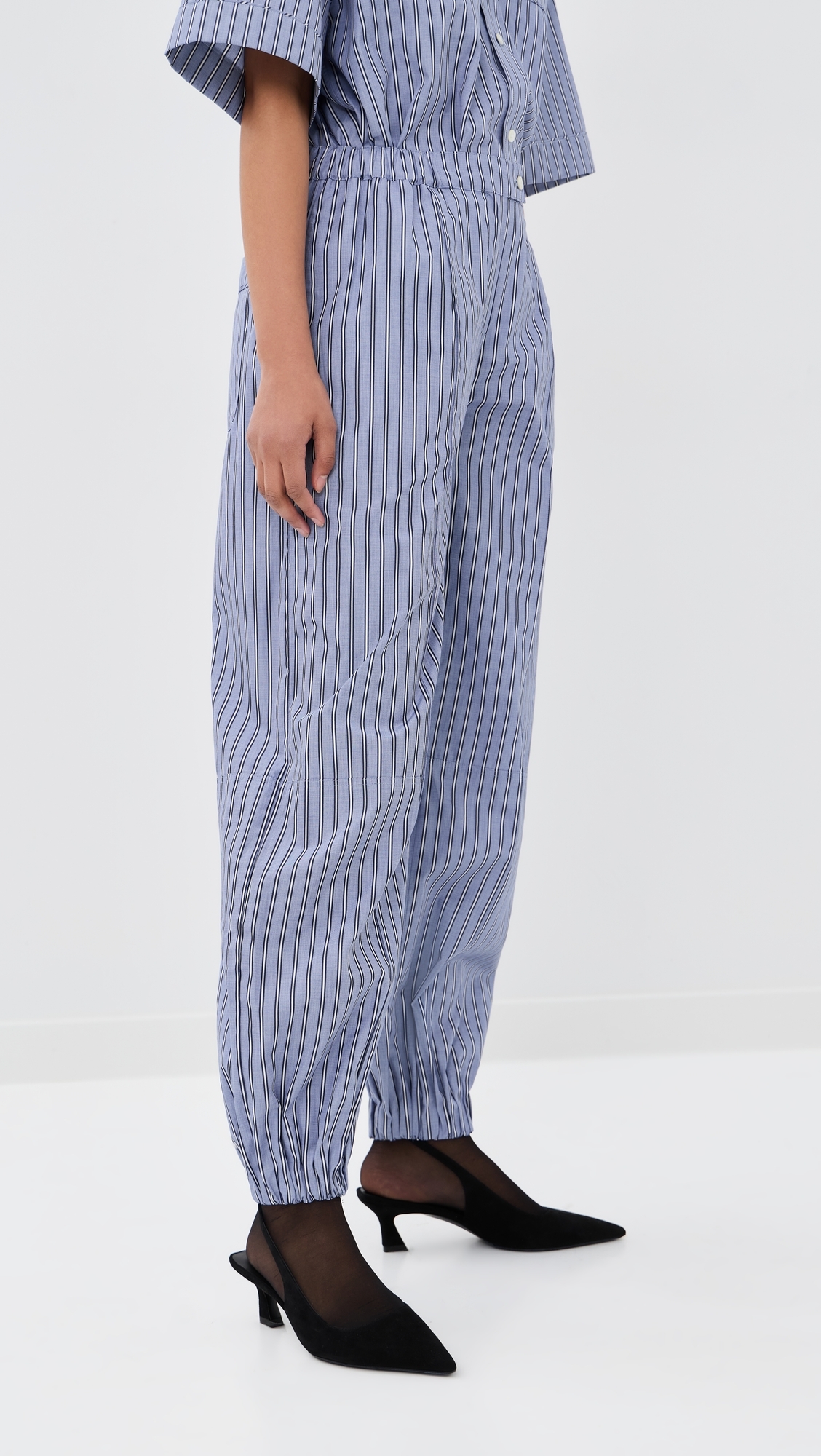 Topkapi Pants Blue Navy Stripe