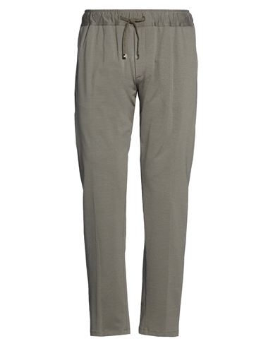 Man Pants Military green Size 38 Cotton, Polyamide, Elastane