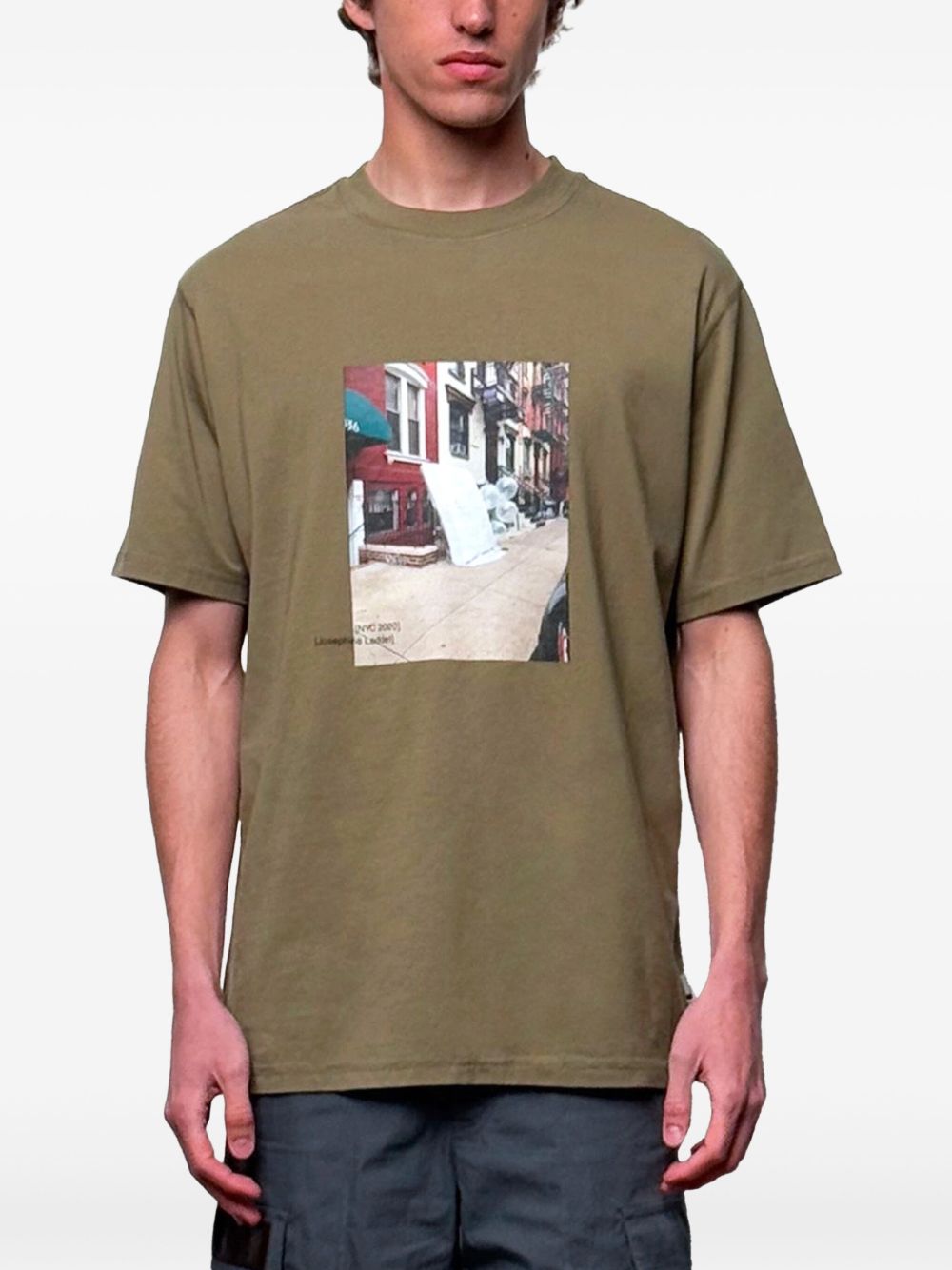 Cotton T-shirt - Green