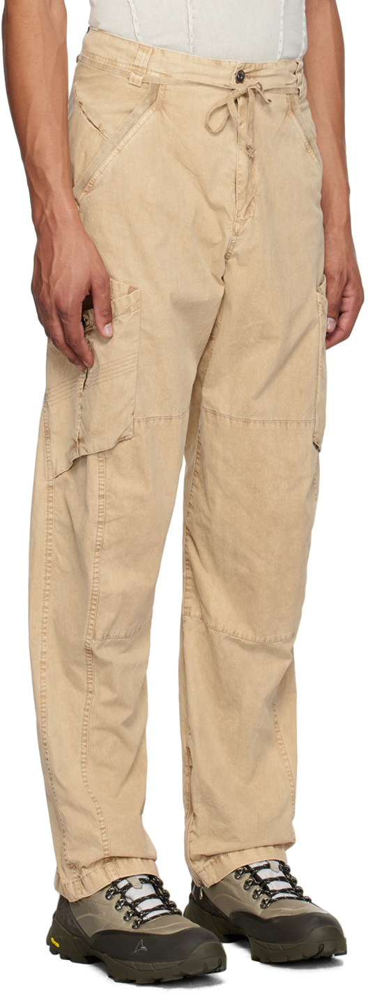 Hyein Seo Beige Pocket Cargo Pants